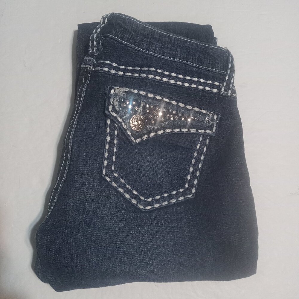 Wrangler Rock 47 Women's Bootcut Embellished Jeans 3/4